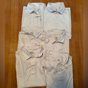 Long sleeve athletic polos